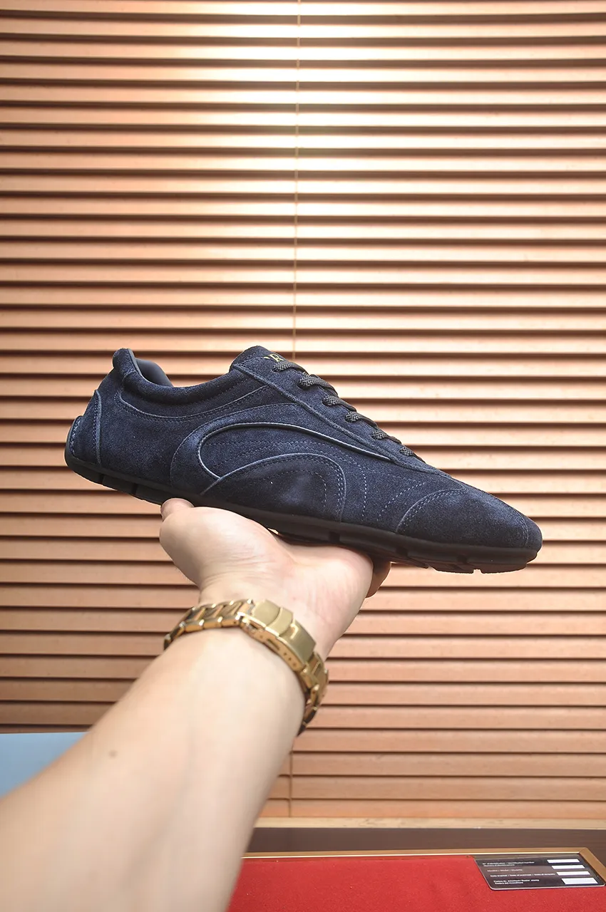 Men's shoes 💰560💶【PRADA】Prada casual shoes for couples, originally developed 1:1, made of high-mercerized cowhide with imported cowhide, silk sheepskin lining, rubber outsole, comfortable and soft on the feet, size for women: 35 to 40. Male 38 to 48💰🔥🔥🔥🔥🔥